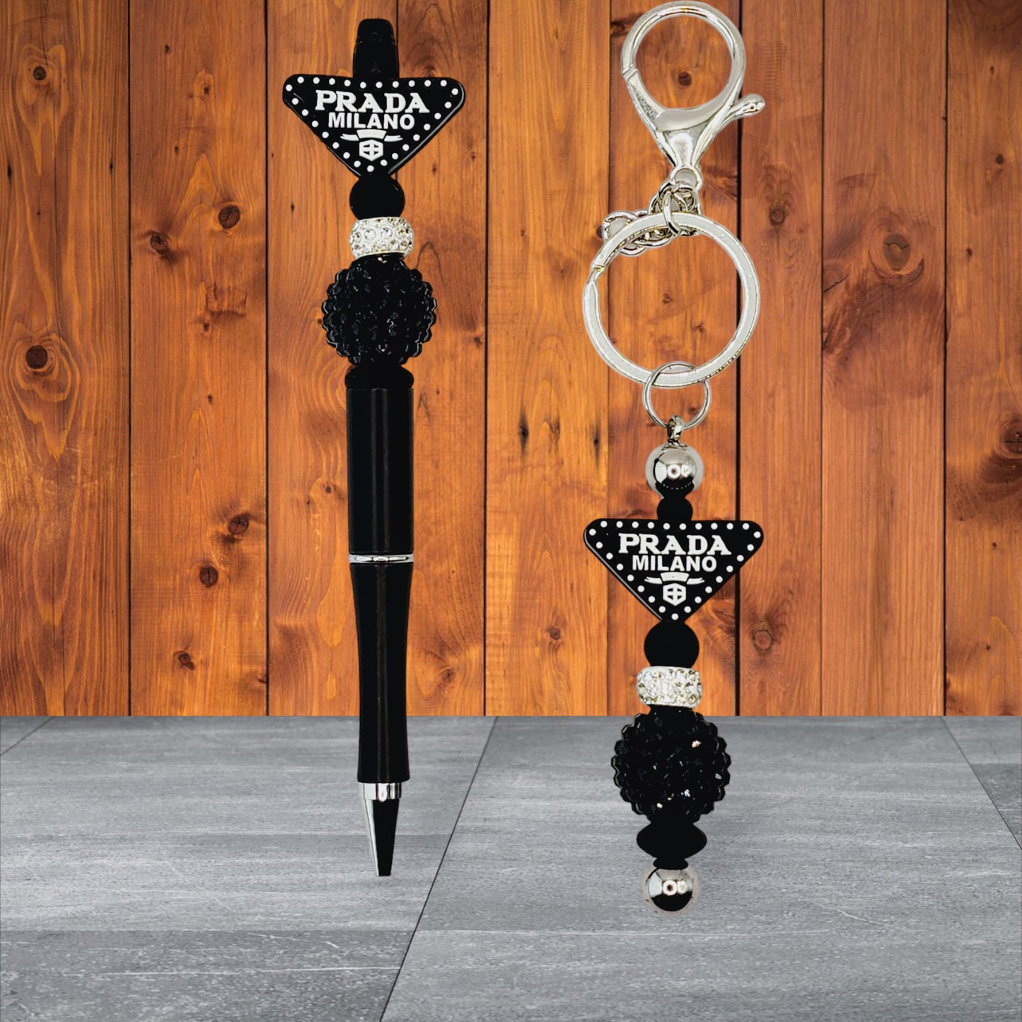 Exclusive Beaded Pen and Keychain Sets