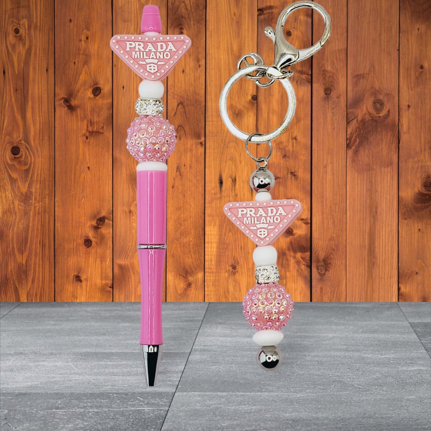 Exclusive Beaded Pen and Keychain Sets