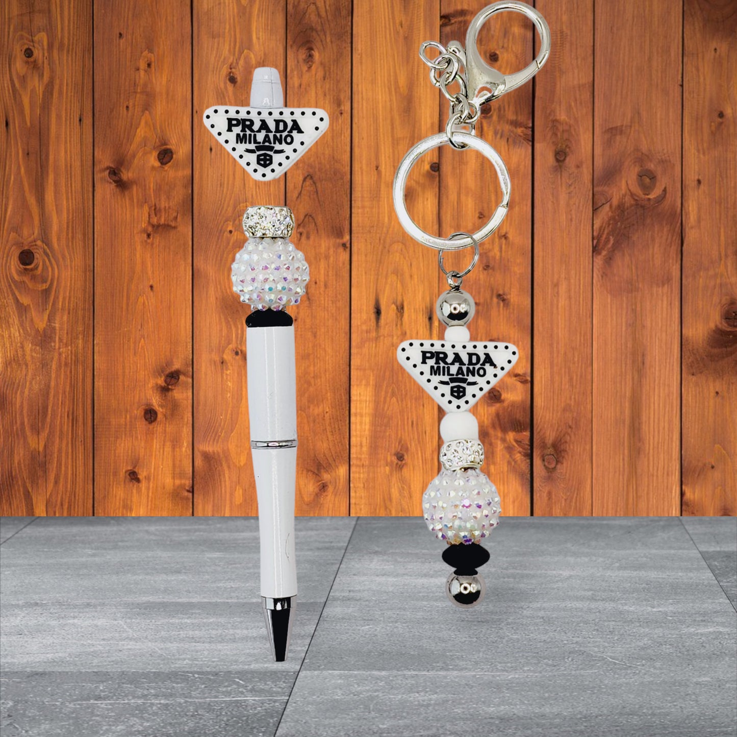 Exclusive Beaded Pen and Keychain Sets